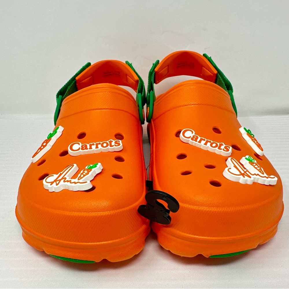 Crocs Carrots Classic All Terrain Clogs Orange - Picture 2 of 8